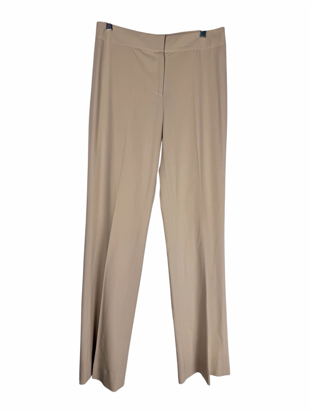 Loro Piana Taupe Straight-Leg Dress Trousers